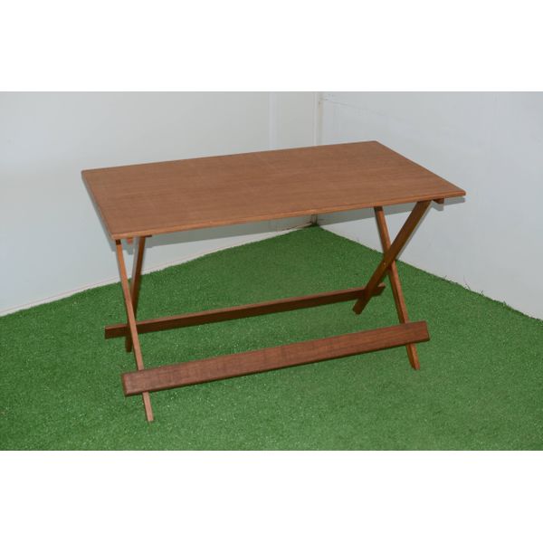 Mesa Dobravel Em Madeira 120x70cm | TREVIART