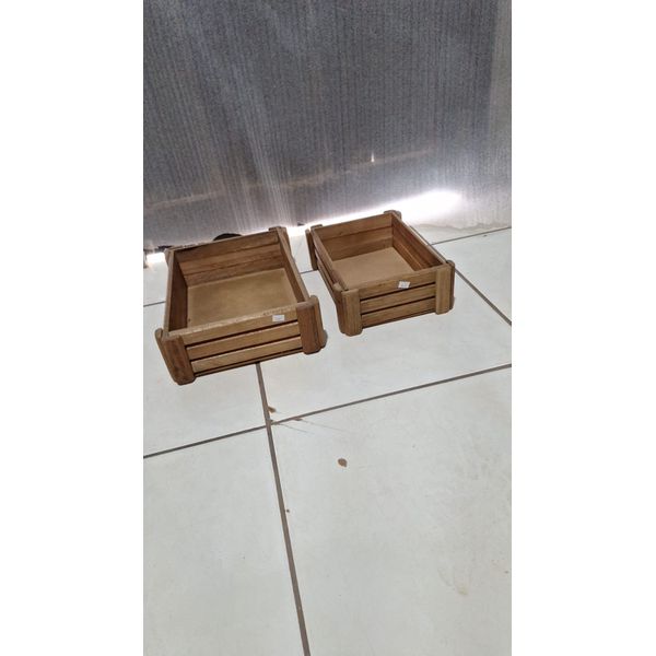 2 BANDEJAS / CAFÉ M 9X37X27 CM & BANDEJA CAFÉ P 9X32X22 CM