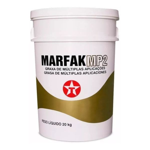 Graxa de Lítio Marfak MP2 Agrícola Automotiva - Texaco (Embalagem 20kg)