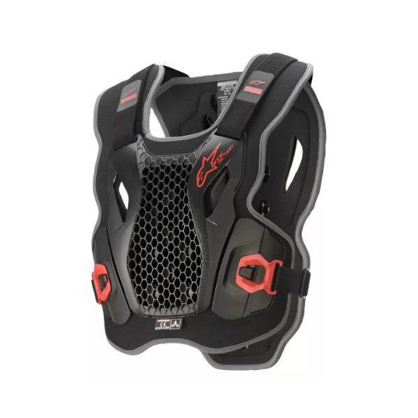 Colete Alpinestars Bionic Action Chest Trilha Motocross Preto