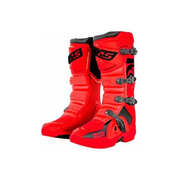 Bota Ims Robust Sola Injetada Trilha Motocross Off Road Vermelho