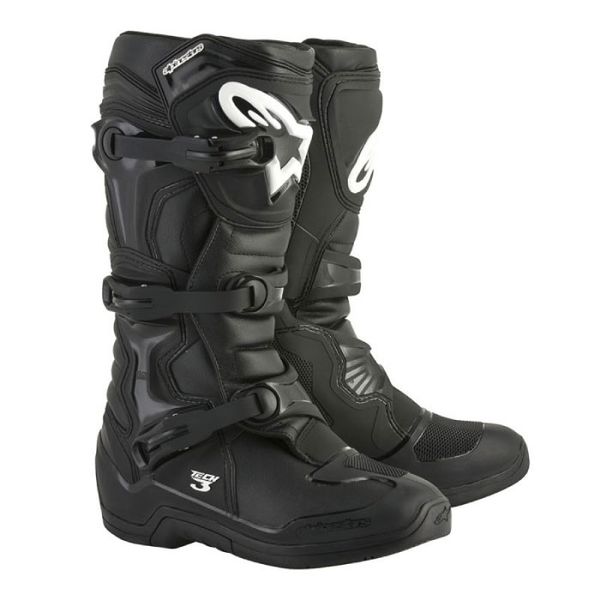 Bota Alpinestars Tech 3 Motocross Trilha Enduro Preto