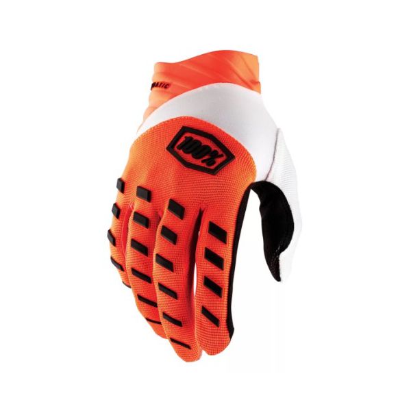 Luva 100% Airmatic Off Road Motocross Trilha Enduro Ciclismo Laranja