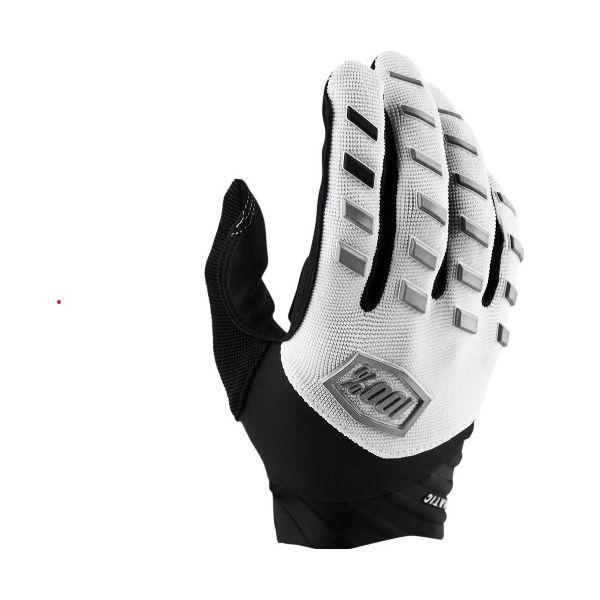 Luva 100% Airmatic Off Road Motocross Trilha Enduro Ciclismo Preto Branco
