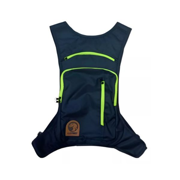 Mochila Hidratação 2 Litros Off Road Trilha Downhill Lizard Preto Flúor