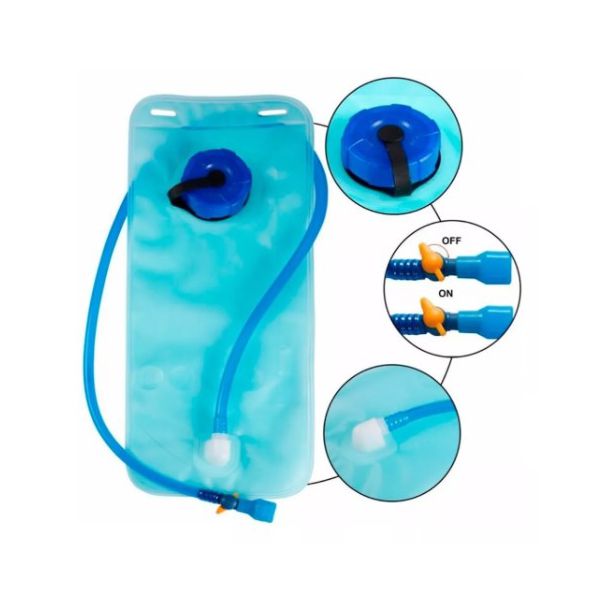 Refil Bolsa Mochila Hidratação Hss Boca Pequena 2 Litros