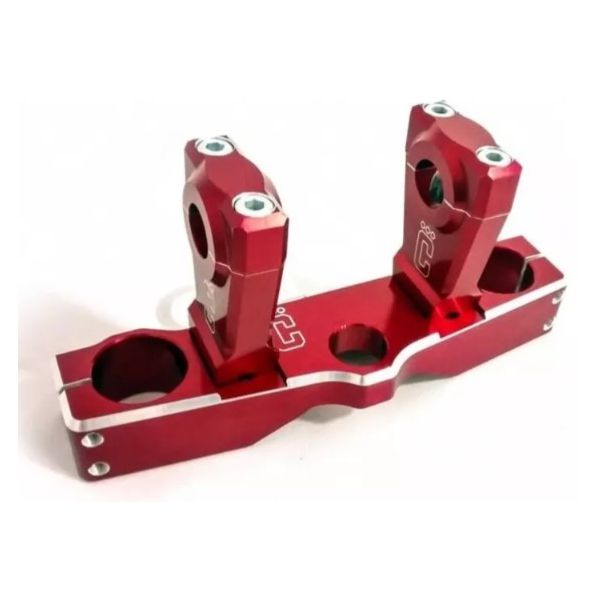 Mesa Guidão Corona Racing Vermelha Honda Crf 250f 28mm
