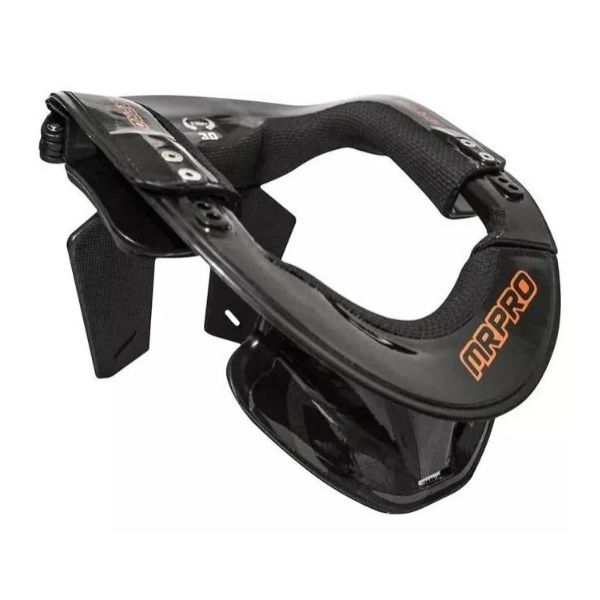 Protetor Cervical Pescoço Neck Brace Mrpro Trilha Motocross Adulto Preto