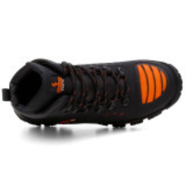 Bota Adventure Motors Preto e Laranja