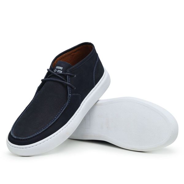 Coturno Linha Toronto Azul Marinho