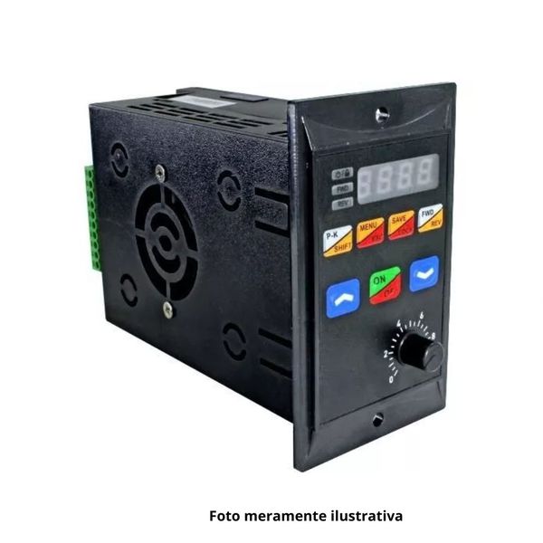 INVERSOR DE FREQUENCIA METALTEX DE 1CV - PAINEL FRONTAL