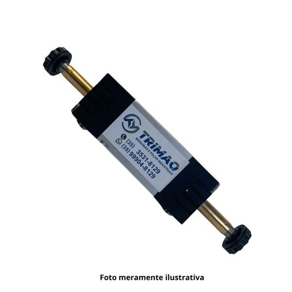 Valvula Pneumatica 1/4 5vias Duplo Solenoide