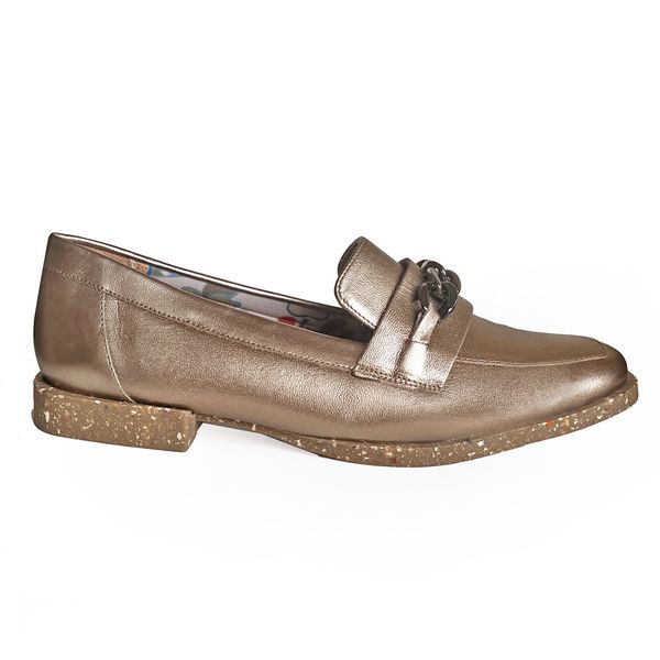 MOC LOAFER GOLD | TRINTEE
