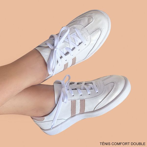 TÊNIS COMFORT DOUBLE BRANCO