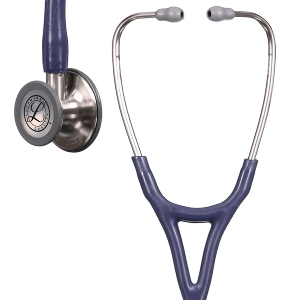 Estetoscópio Littmann Cardiology IV 6187C Azul Meia-Noite Cetim com Inox