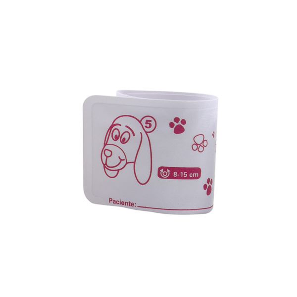 Braçadeira MD Soft Neonatal 2 Tubos Fechamento Velcro 5 Vinho