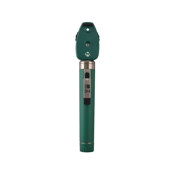 Oftalmoscópio MD Omni 3000 2.5V LED com Estojo Macio Verde