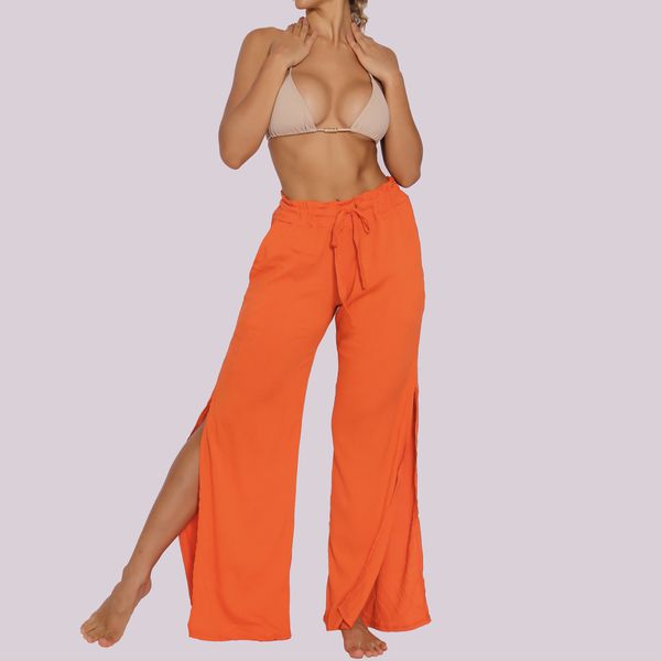 Pantalona laranja sales