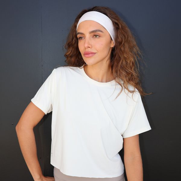 Blusa Cropped Amélia off white Trituê 