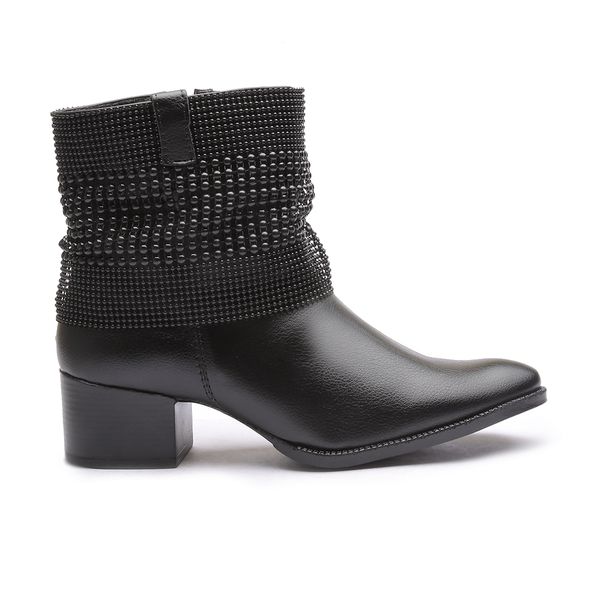 Bota Zoe Em Manta Preto