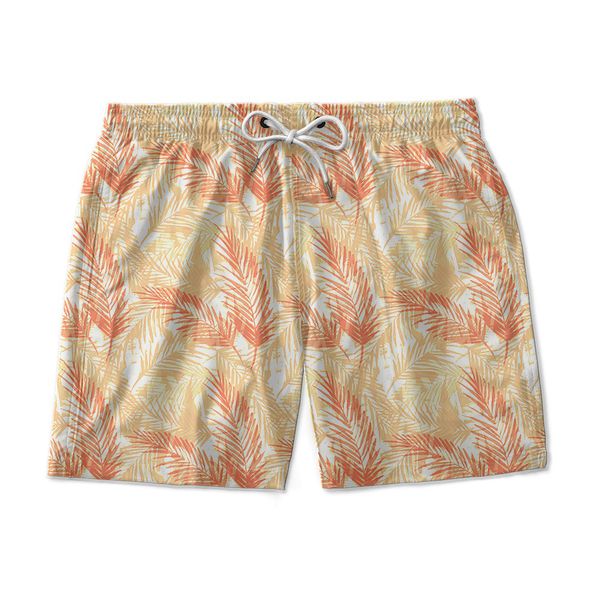 Shorts Bermuda d'água Elastic Estampado - Floral