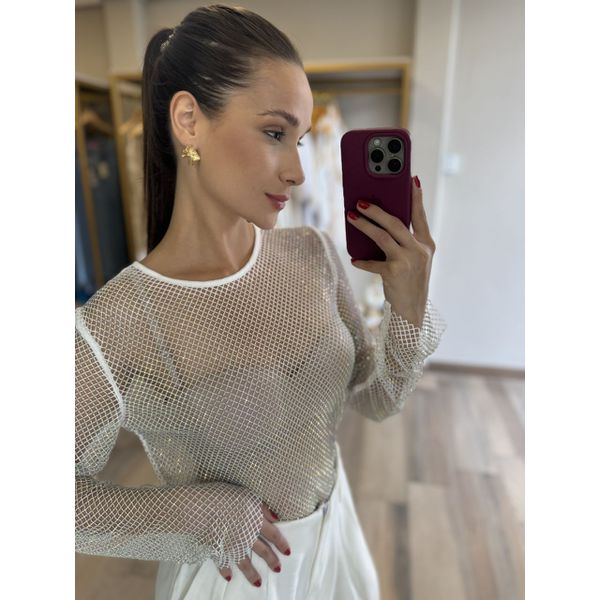 Blusa Estrela Branca