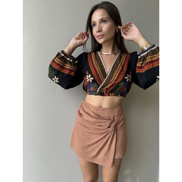 Blusa Maia Manga