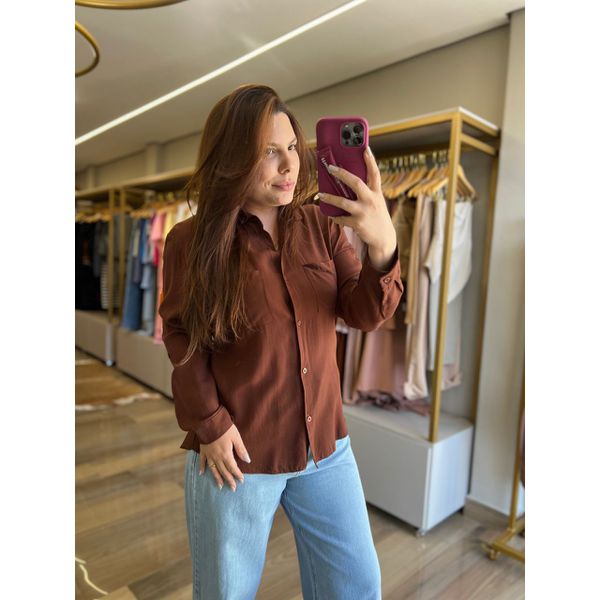 Camisa Chiara Marrom