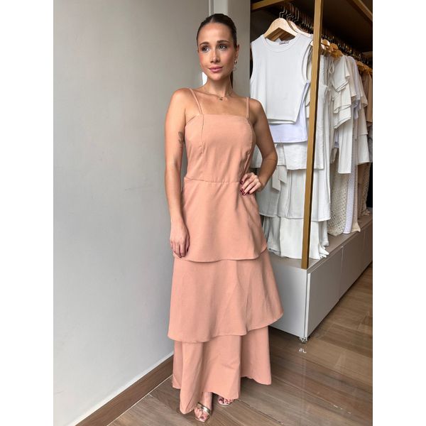 Vestido Natalia Nude