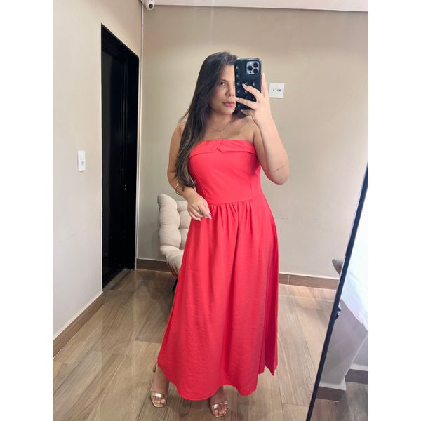 Vestido Nayane Goiaba 