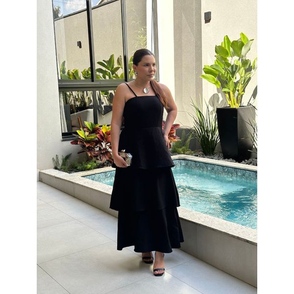 Vestido Natalia Preto