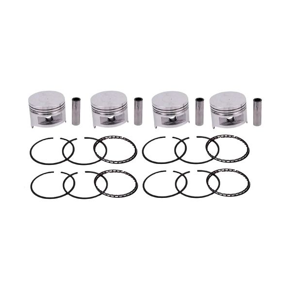 Jogo de pistão e anel 0,50 Opala, Caravan, A10 e C10 motor 151 04 cilindros a alcool e gasolina - 97062610