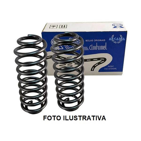 Par de molas suspensão dianteira F250 1999/ cabine simples a diesel - CIN130 similar a IFO0392 e EFOR97