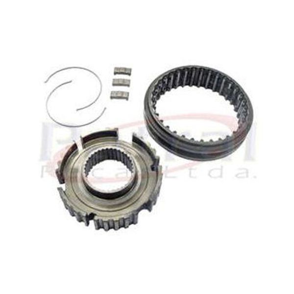 Conjunto sincronizador 1ª e 2ª Blazer e S10 2.2 gasolina e 2.5 diesel - 7439 referente a Eaton 3343444 