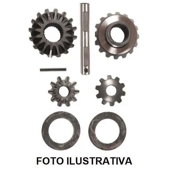 Reparo caixa satelite Dana 46 A20, C20, D20, F1000, Sprinter, S10, Blazer - EG1787 - SIMILAR BA401219X
