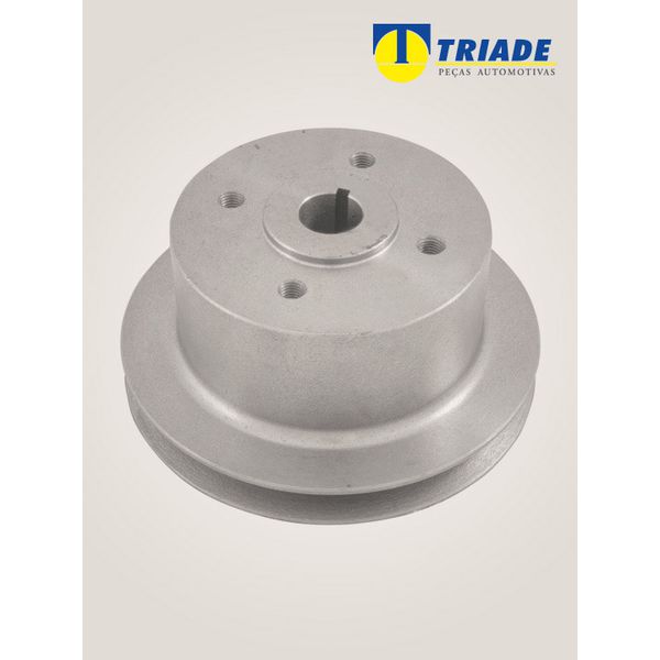 Polia da bomba d'água D10, D20, SILVERADO 4236, Q20B E S4 ASP. Polia simples (01 canal) - T80