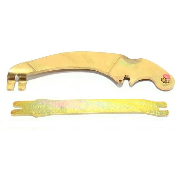 Kit alavanca acionamento patim freio lado esquerdo