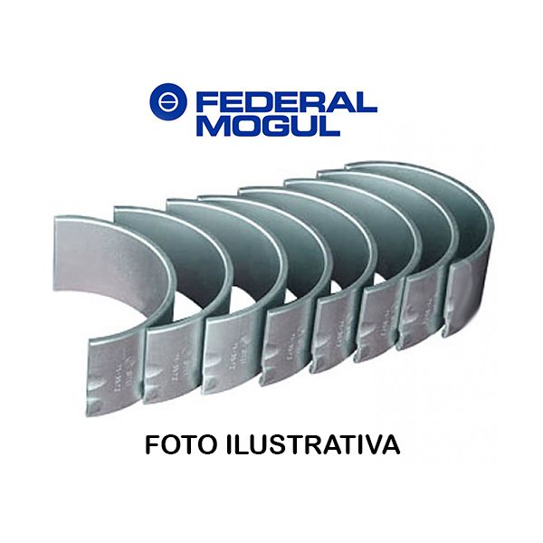 Bronzina de biela 1,50 Fusca, TL, Kombi, SP2, Brasilia, Kombi, Variant, Gol 1300, 1500, 1600 refrigerado a ar - 42930RA 150