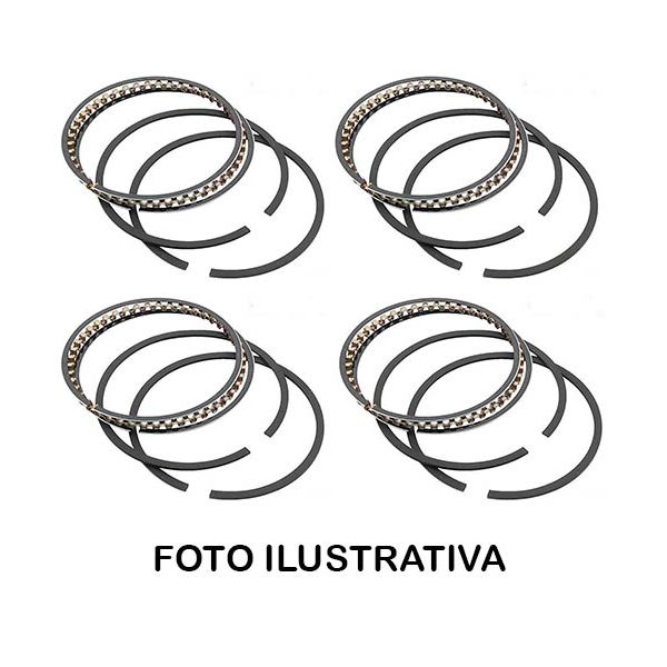 Jogo de aneis 1,00 Monza 1.6 1983 a 1986 - C1734 100