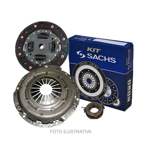 Kit de embreagem Fusca, Brasilia, Kombi com motor 1500 e 1600 até 1973 - 3000954342