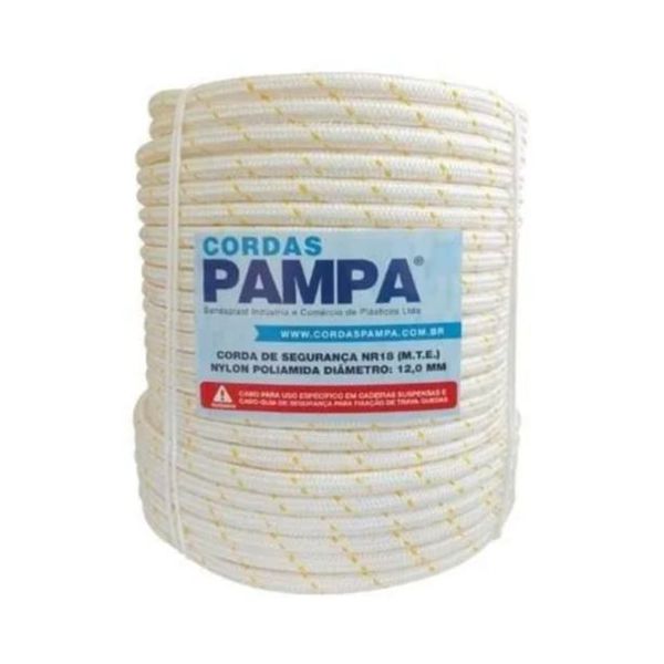 CORDA PARA TRAVA QUEDAS 12MMX25M