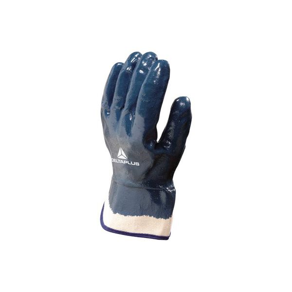 LUVA MALHA NITRILICA AZUL FRENTISTA NI175 T9 DELTAPLUS CA 36466