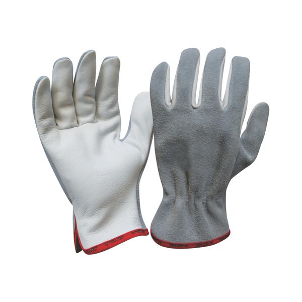 LUVA MISTA VAQUETA/RASPA CA 36250 PLASTCOR 