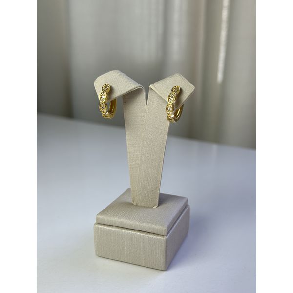 Brinco Argolinha Solaris P Banhada a Ouro 