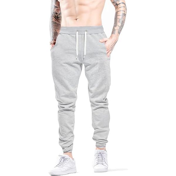 Calça Moletom Adulto Liso CINZA - Atacado