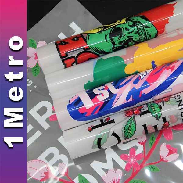 Estampa folha Dtf 100x55 Metro