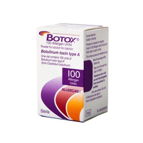 Toxína Botulínica Allergan Botox 100ui