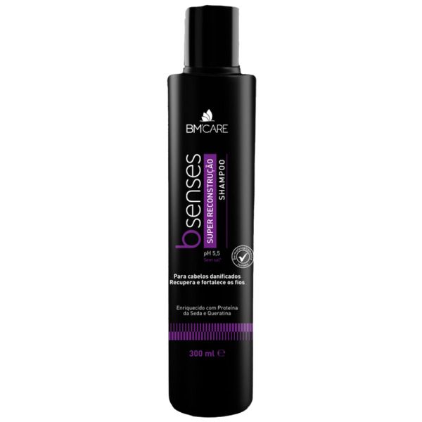 Barrominas Bsenses Super Reconstrução Shampoo 300ml