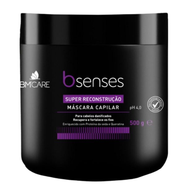 Barrominas Bsenses Super Reconstrução Máscara 500g