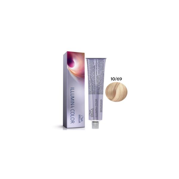Wella Illumina Color 10-69 Louro Claríssimo Violeta Cendré 60g